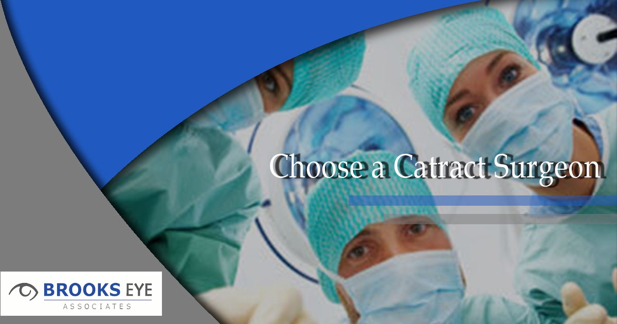 Choosing a Cataract Surgeon in Plano Brooks Eye Associates